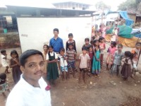 Visit to chinchwadi school by Trustee